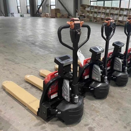Vollelektrischer Hubwagen EPT-15D mit Waage, 1500 kg 24V/30Ah Lithium Akku